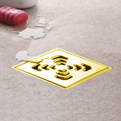 Сливной трап Pestan Confluo Standard Square 1 Gold 13000144